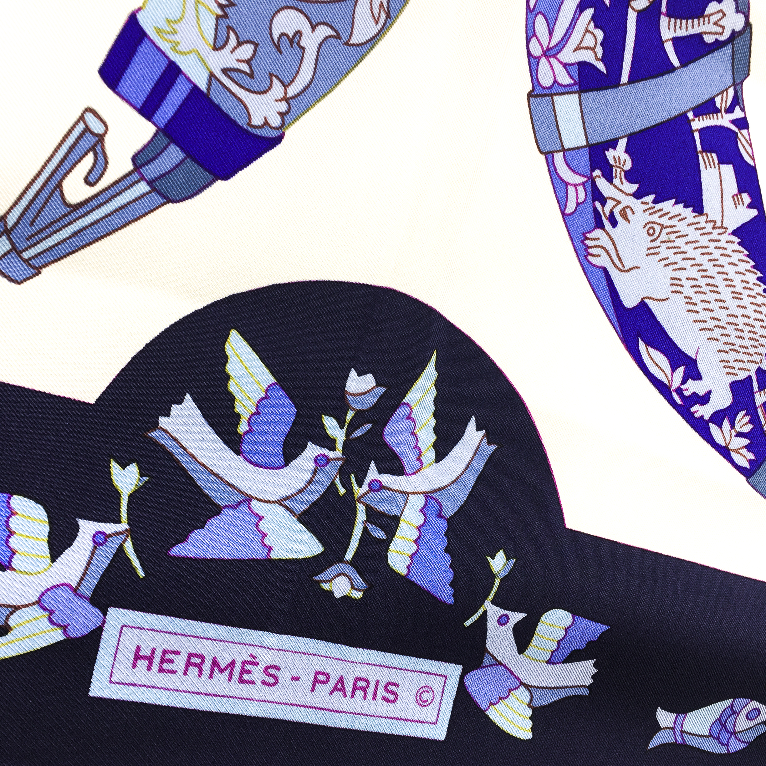 Rhytons Hermès Scarf and its Inspiration – Carre de Paris© HERMES ...